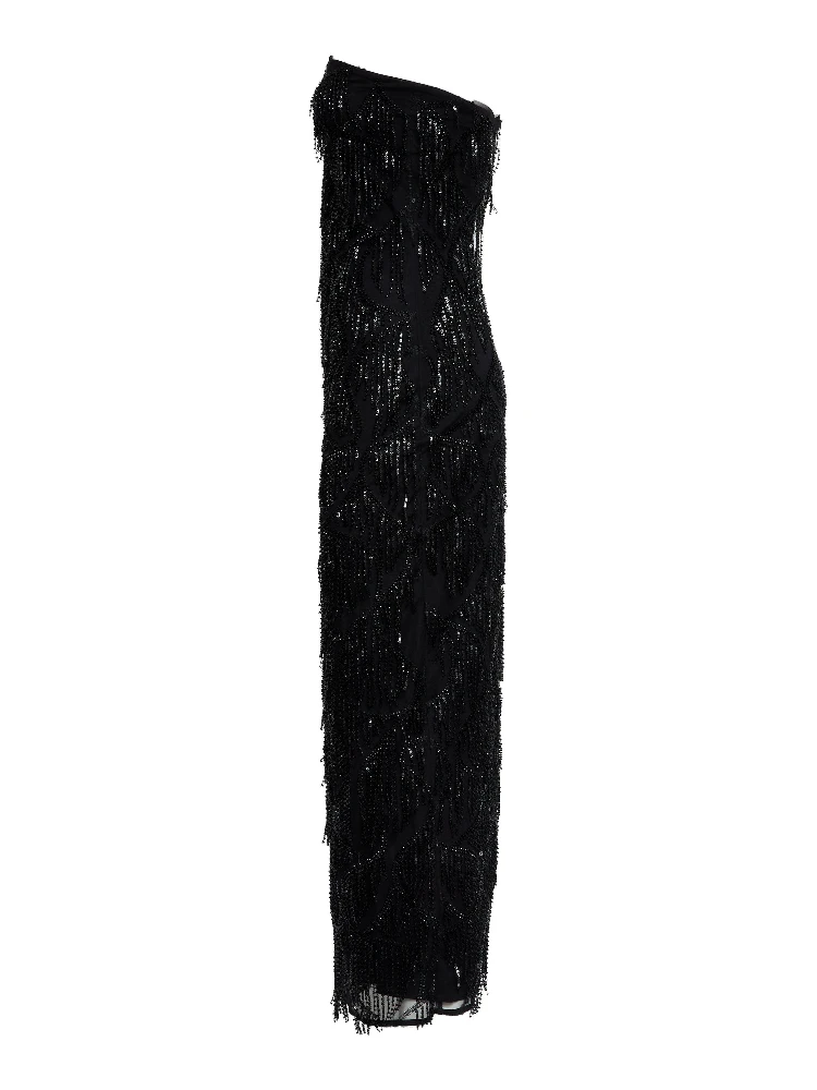 Abito Albertina A Tubino Midi Con Paillettes alternative