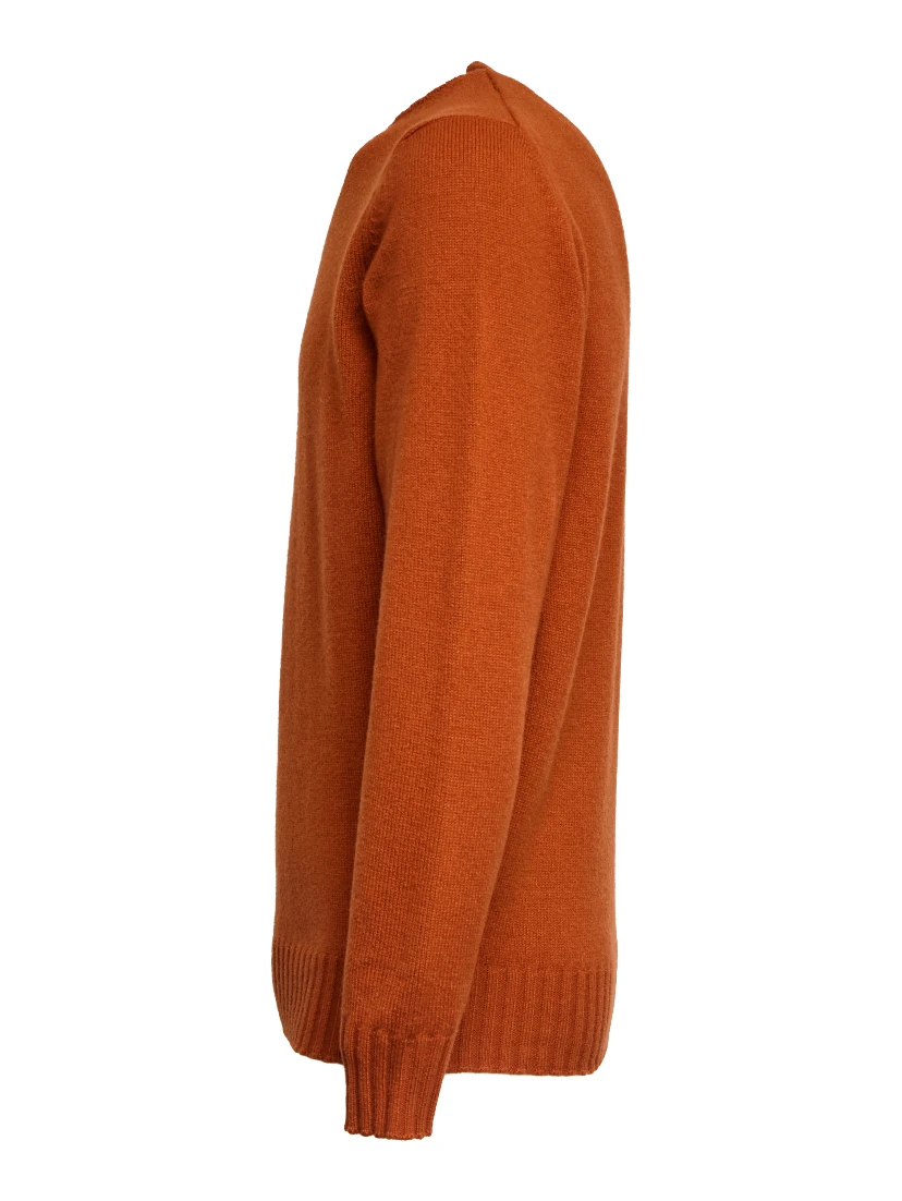 Maglia Girocollo In Lana, Cashmere
