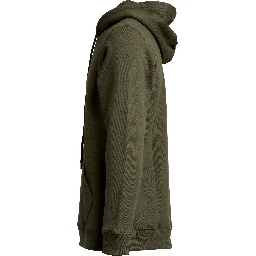 Felpa Con Cappuccio Verde Oliva