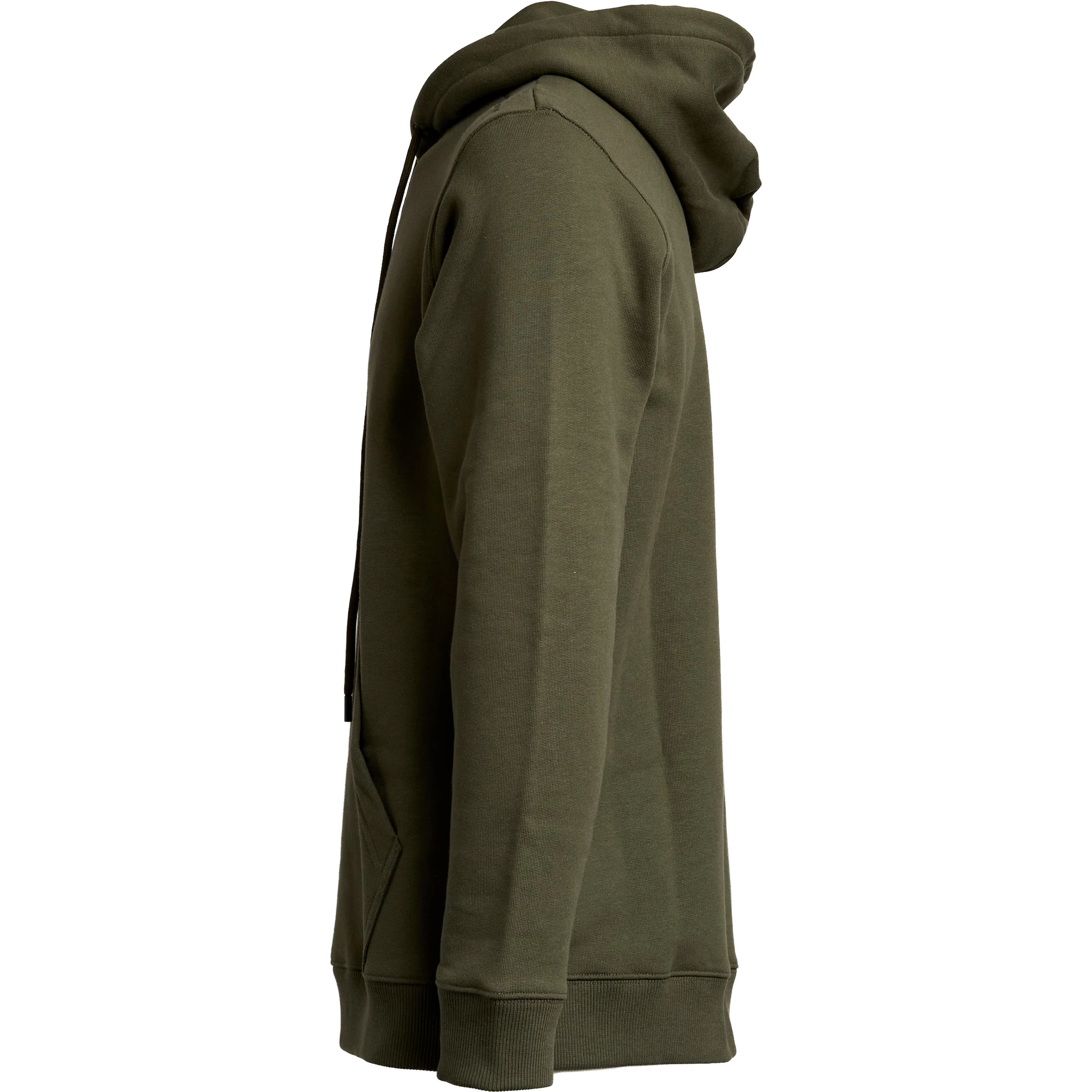 Felpa Con Cappuccio Verde Oliva