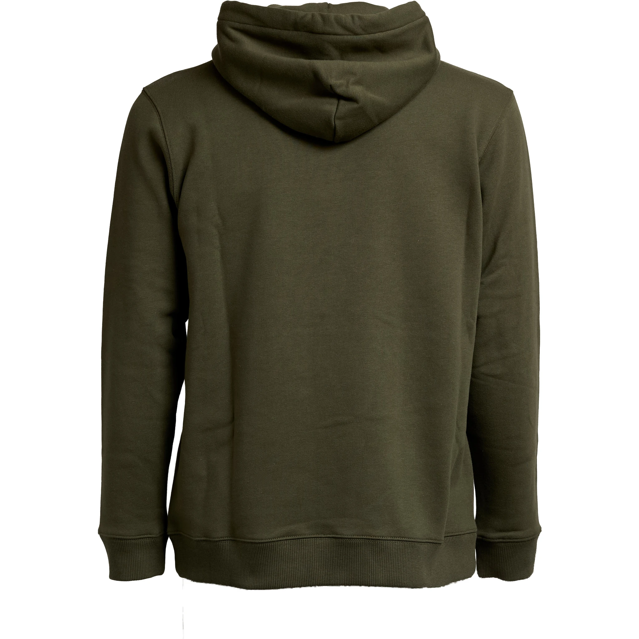 Felpa Con Cappuccio Verde Oliva