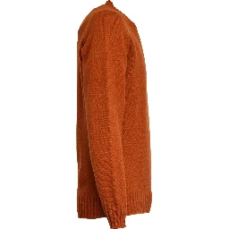 Maglia Girocollo In Lana, Cashmere