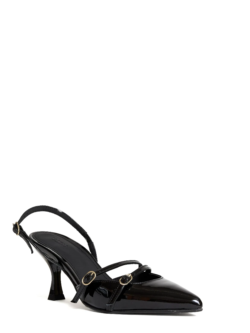 Décolleté Joelle in Pelle Onix