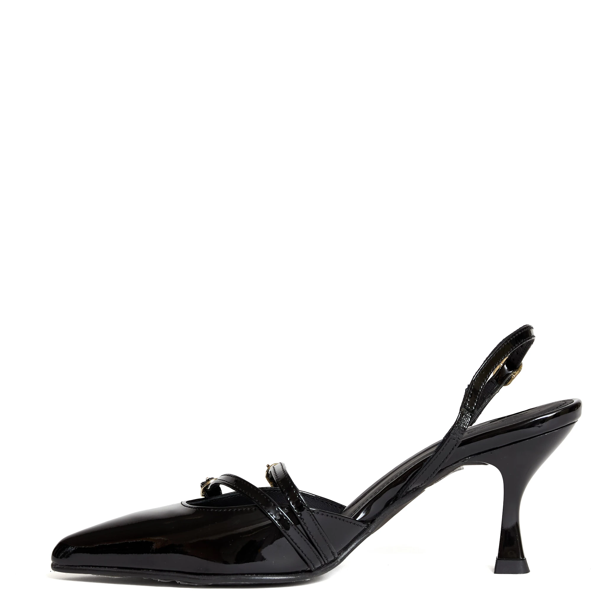 Décolleté Joelle in Pelle Onix