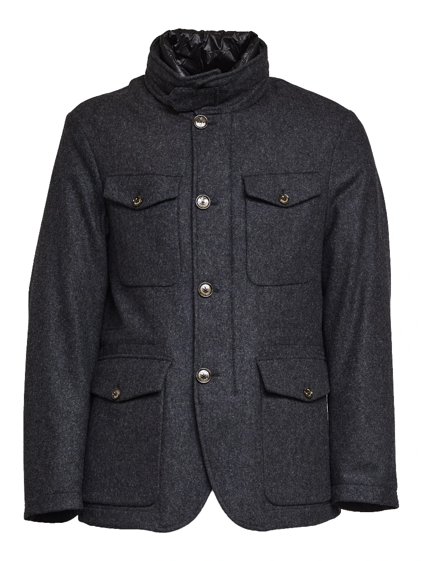 Giacca Imbottita In Piuma