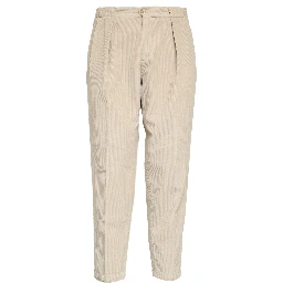 Pantaloni Portobello A Gamba Larga In Velluto