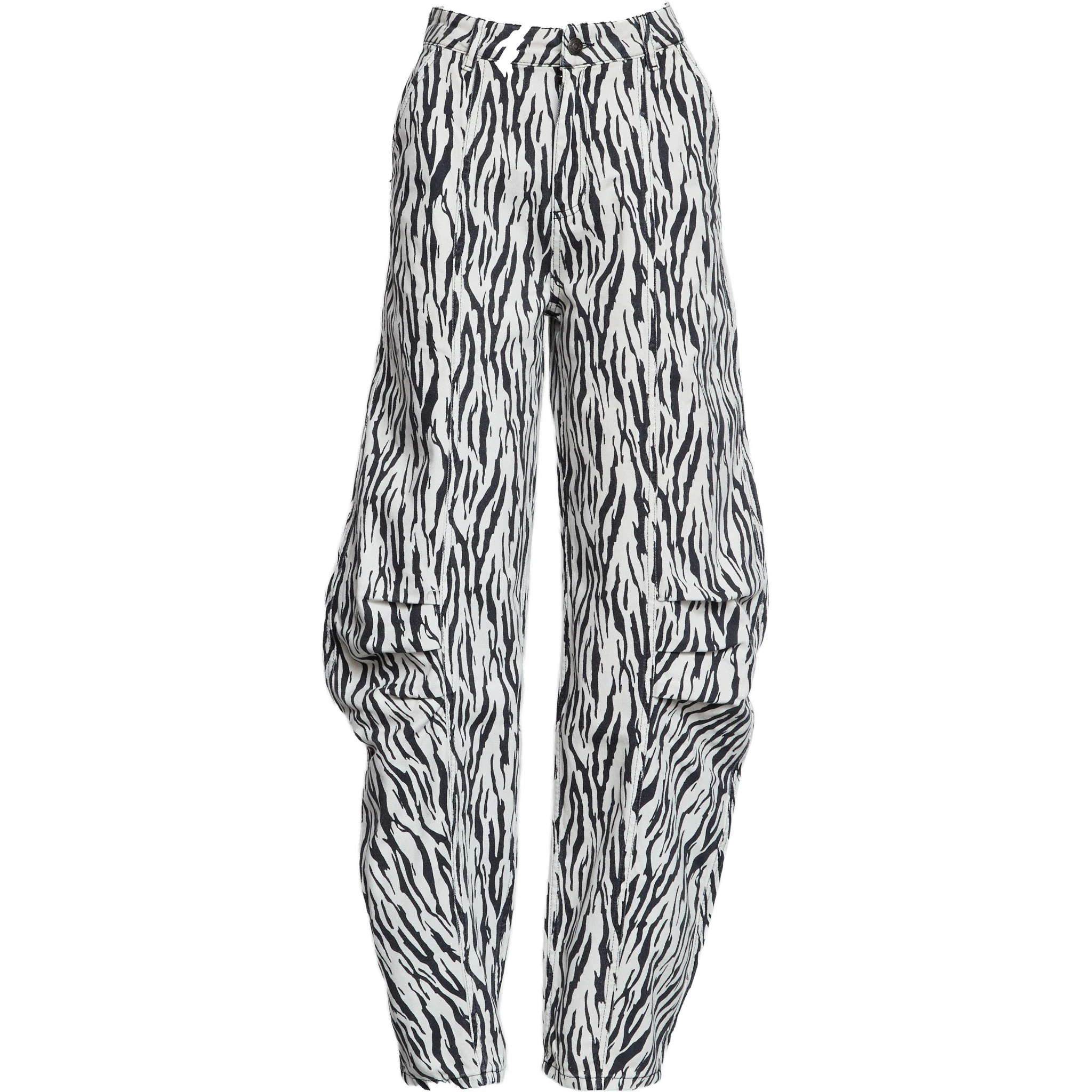 Pantaloni Cassandria Cargo In Twill Stampato