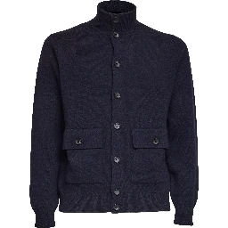 Blusotto Con Bottoni In Lana, Cashmere