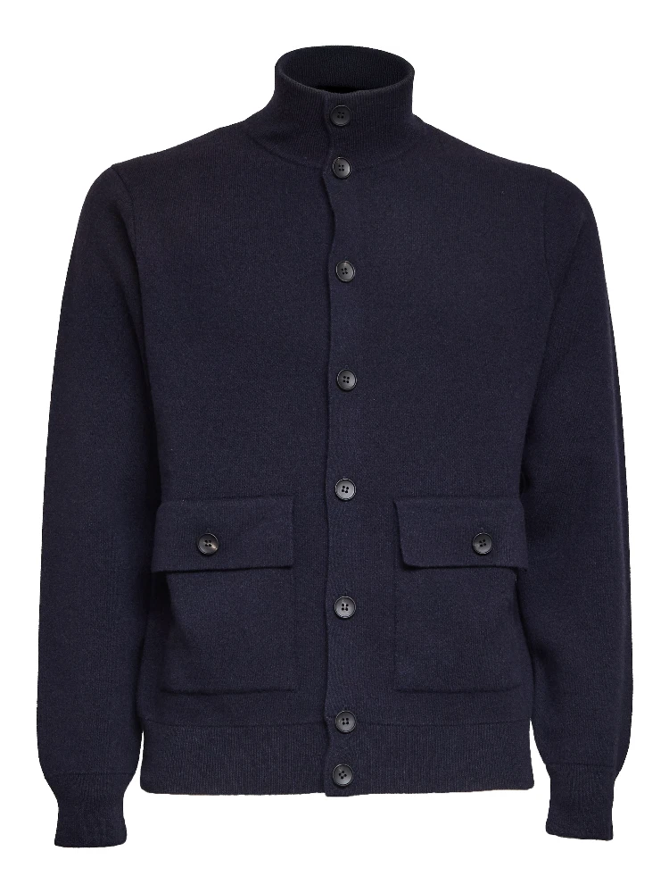 Blusotto Con Bottoni In Lana, Cashmere