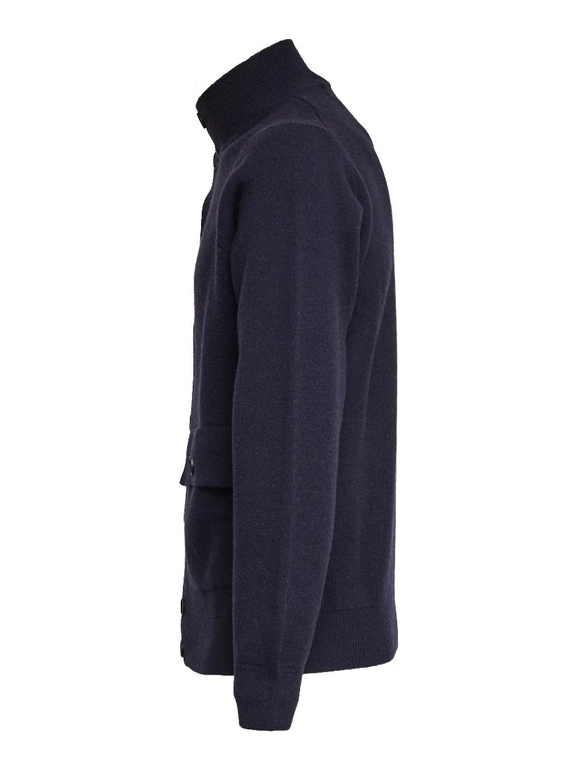 Blusotto Con Bottoni In Lana, Cashmere