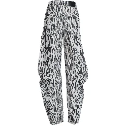 Pantaloni Cassandria Cargo In Twill Stampato