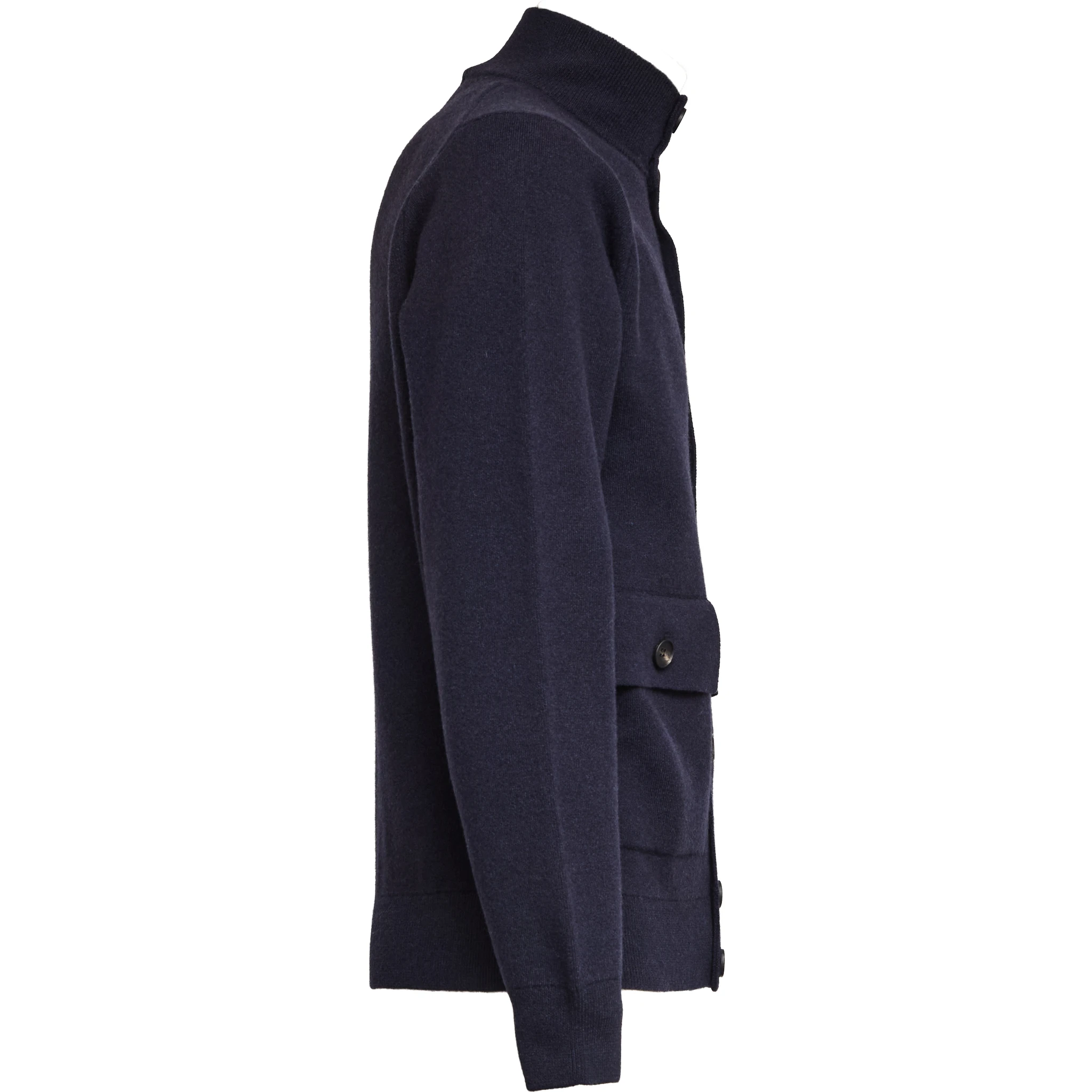 Blusotto Con Bottoni In Lana, Cashmere