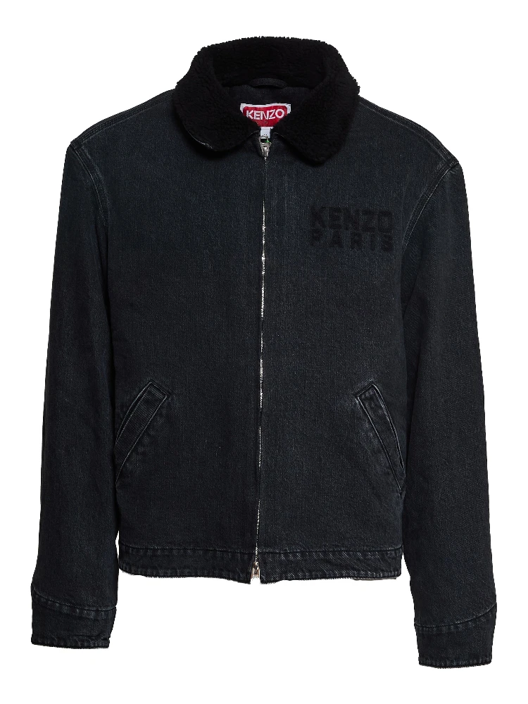 Giubbotto Denim Kenzo Happy Tiger Utility Fleece