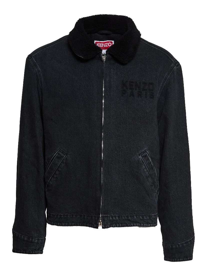 Giubbotto Denim Kenzo Happy Tiger Utility Fleece