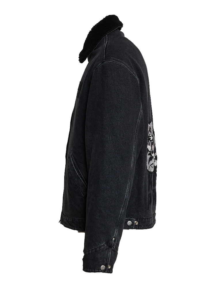 Giubbotto Denim Kenzo Happy Tiger Utility Fleece alternative