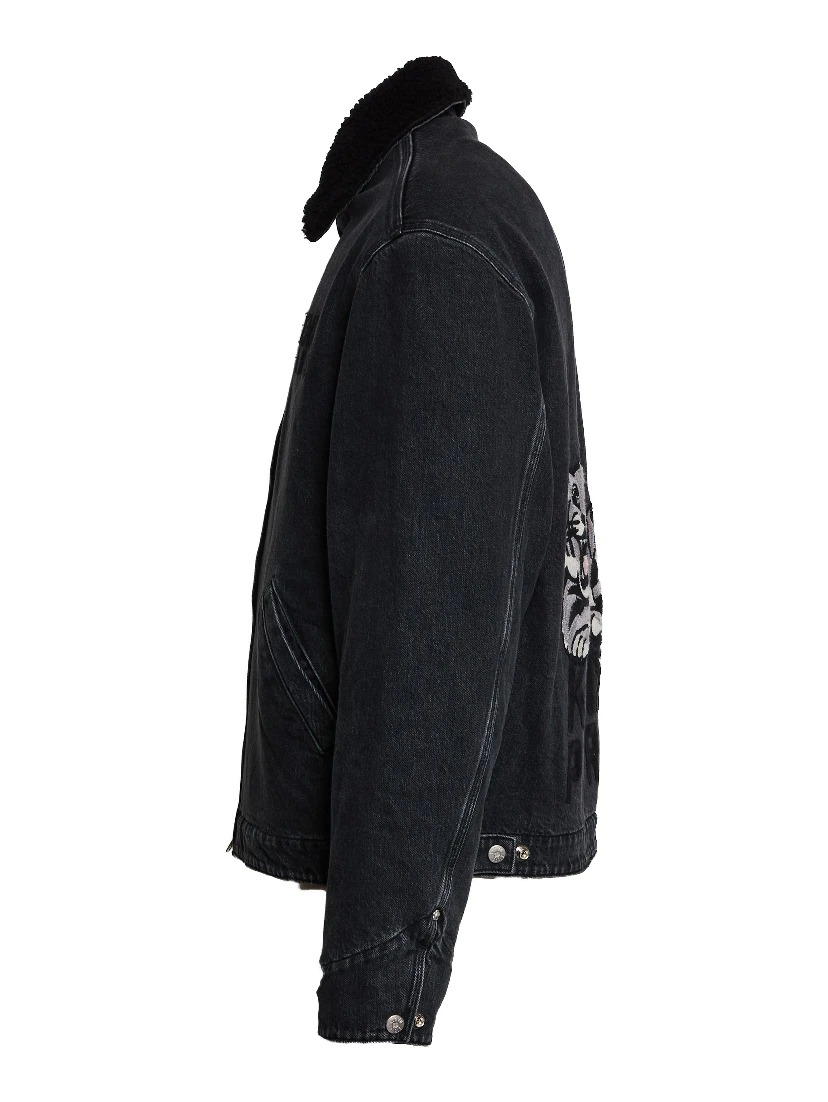 Giubbotto Denim Kenzo Happy Tiger Utility Fleece