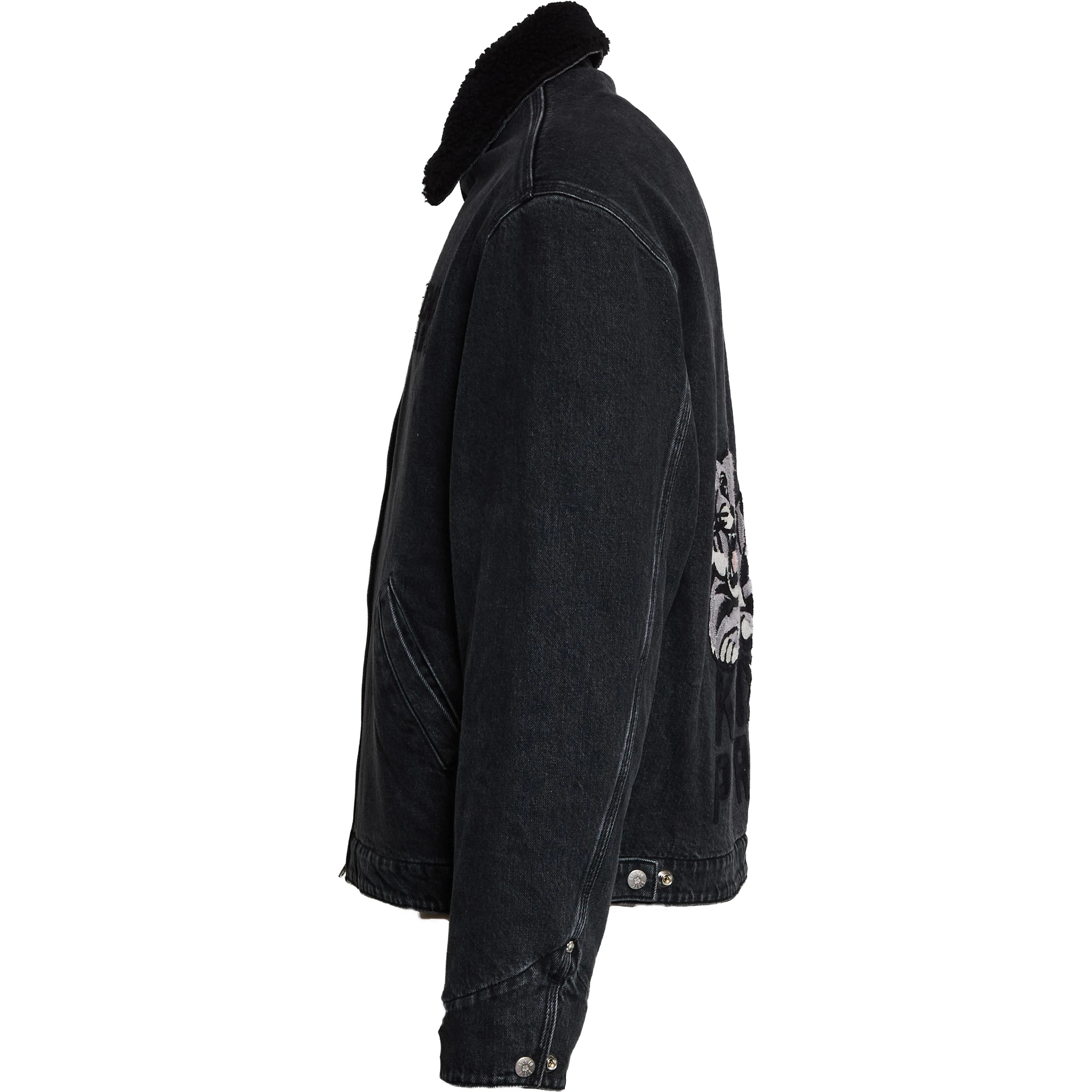 Giubbotto Denim Kenzo Happy Tiger Utility Fleece