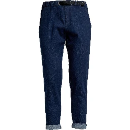Pantaloni Lunghi In Denim Cimosato