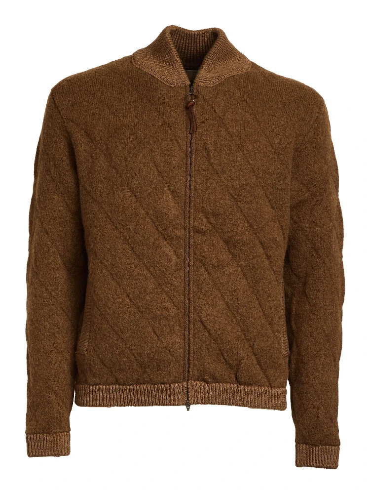 Bomber Trapuntato Baby Camel