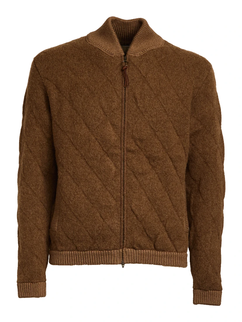 Bomber Trapuntato Baby Camel