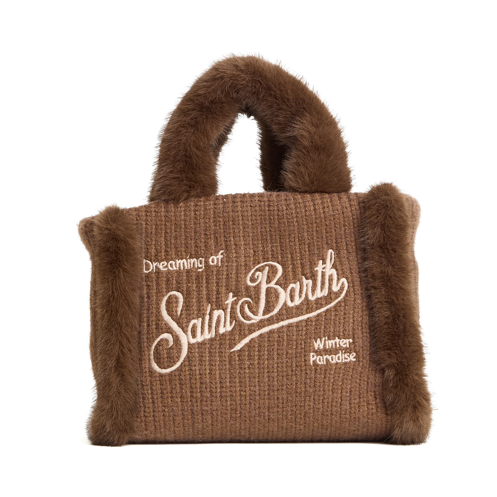 Borsa Vanity Mini In Shearling