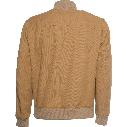 Bomber In Twill Di Cotone E Lino