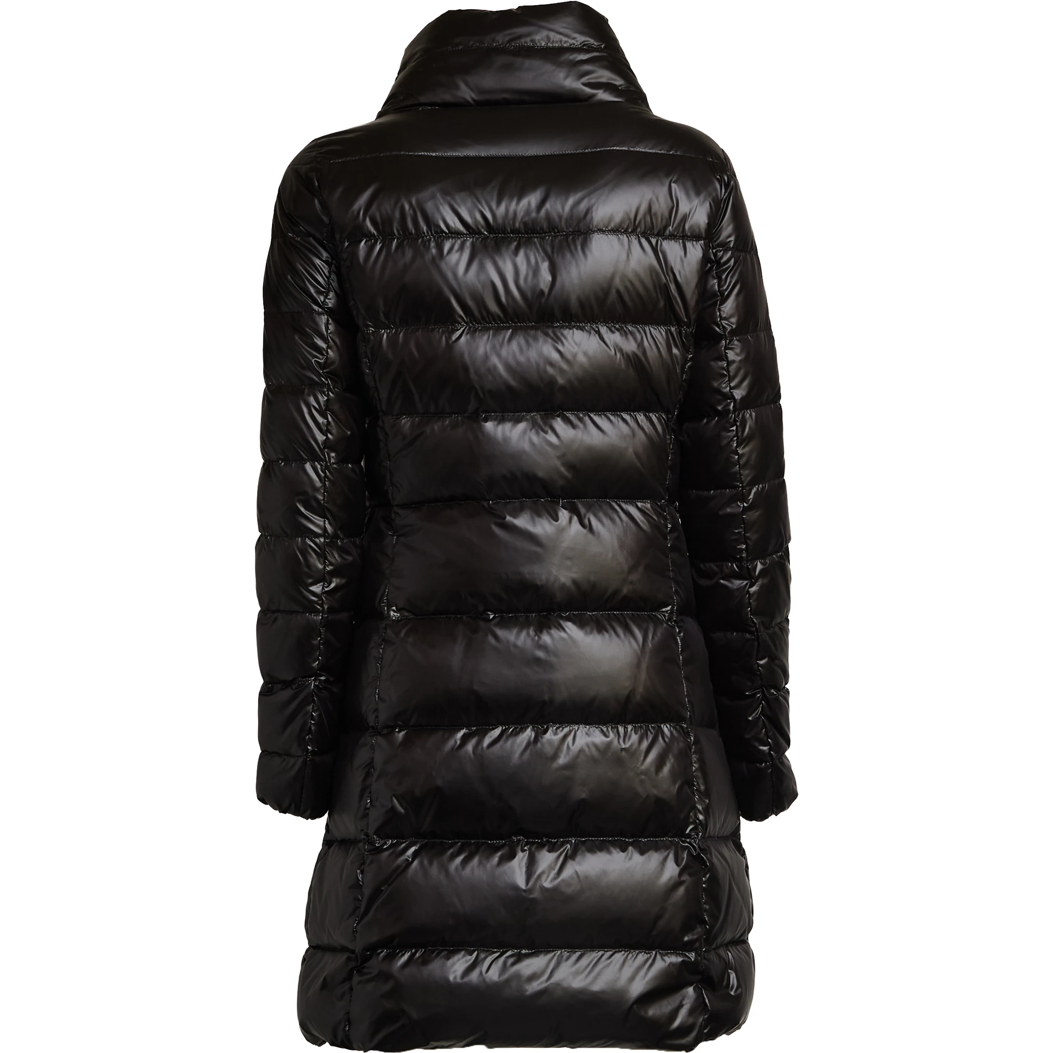 Piumino Urban Lungo Con Collo A Cratere