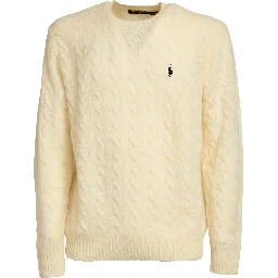 Maglia A Trecce In Lana, Cashmere