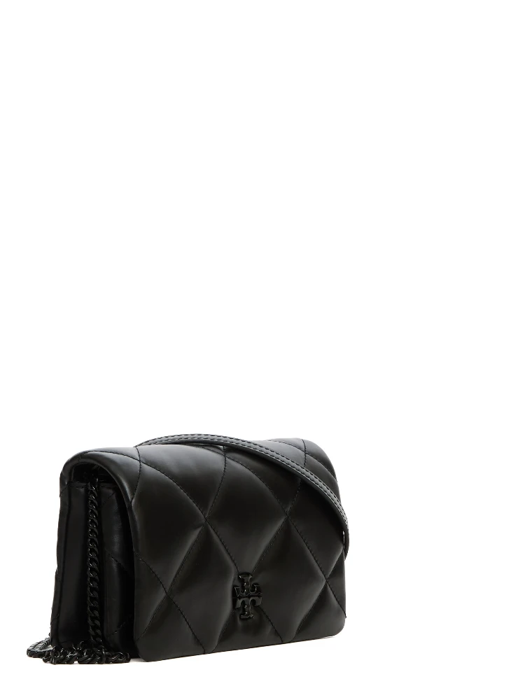 Borsa a portafoglio Kira diamond quilt catena verniciata a polvere alternative