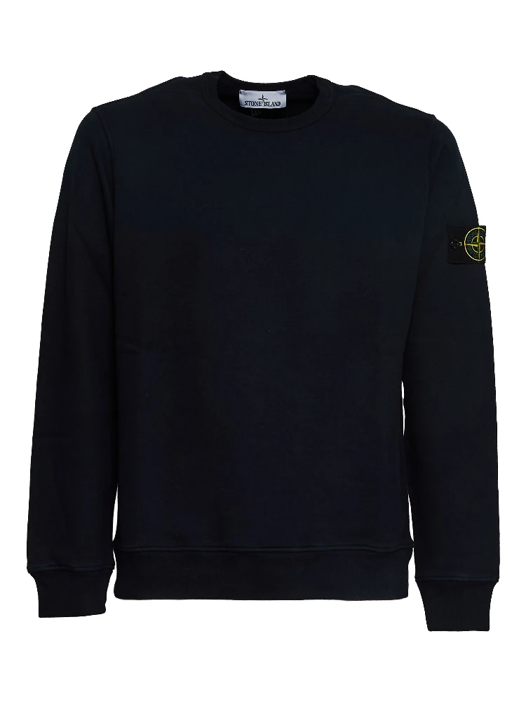 Felpa Girocollo Brushed Organic Cotton Fleece