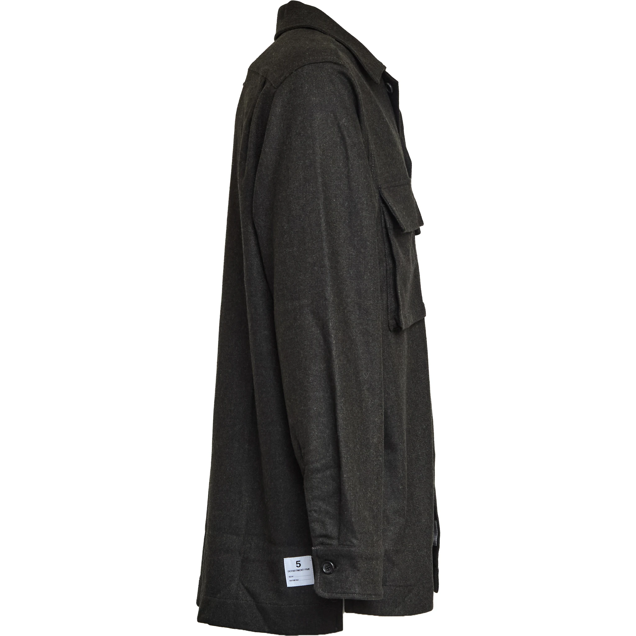 Overshirt Gocentre In Stile Militare