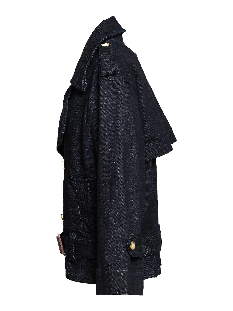 Denim Trench Jacket alternative