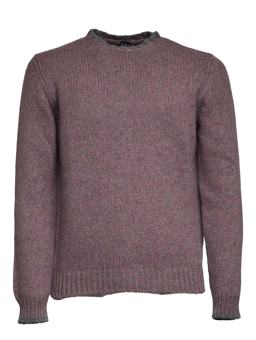 Maglia Argentina Baby Alpaca Mouliné