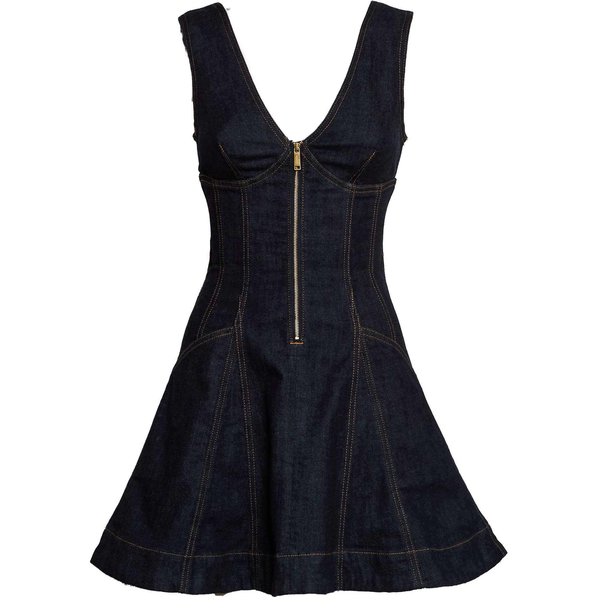 Indigo Denim Mini Dress