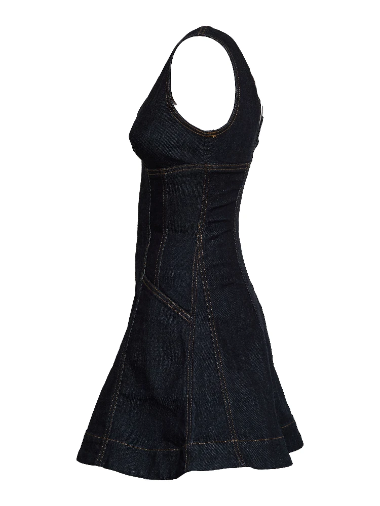 Indigo Denim Mini Dress alternative