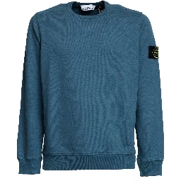 Felpa Girocollo Brushed Organic Cotton Fleece