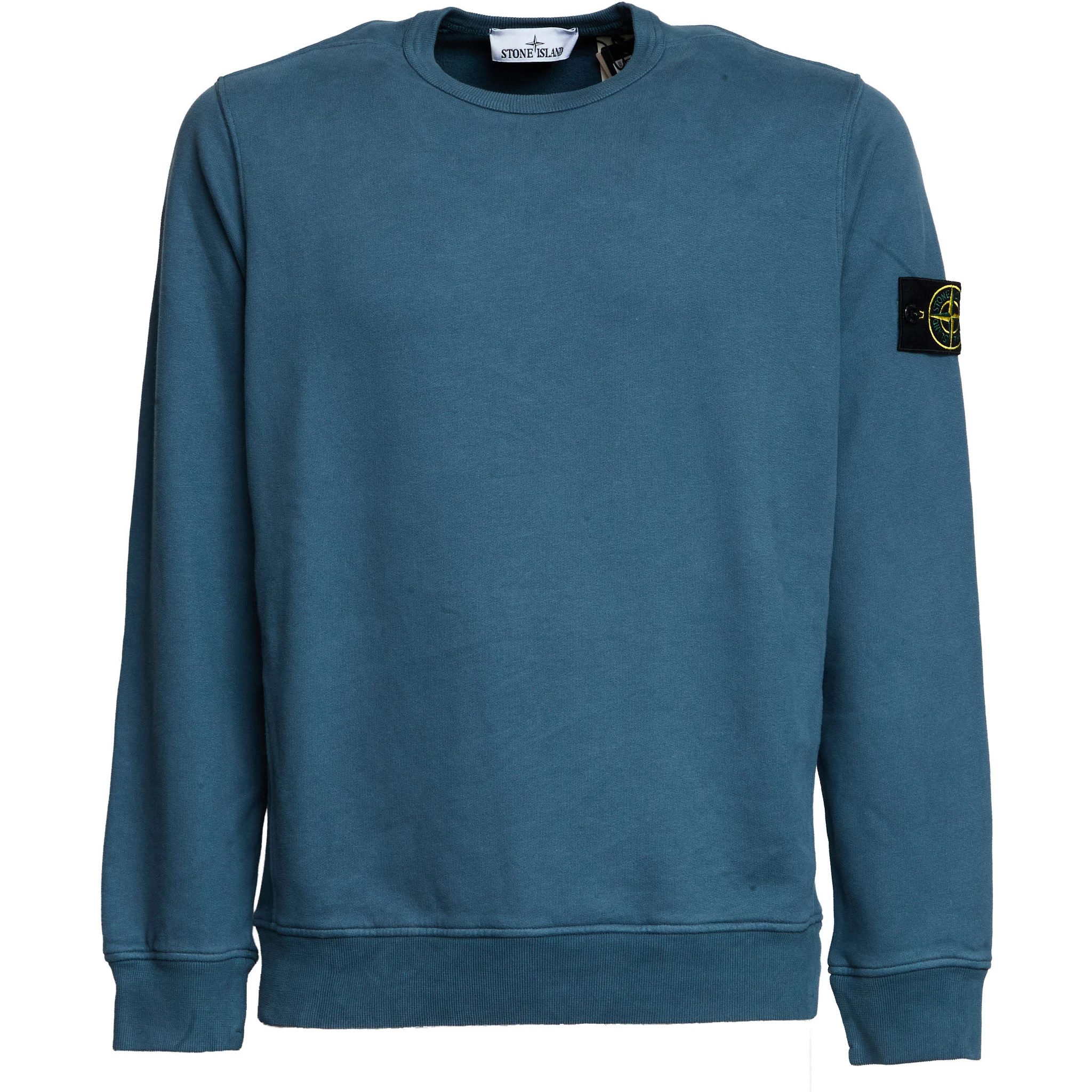 Felpa Girocollo Brushed Organic Cotton Fleece