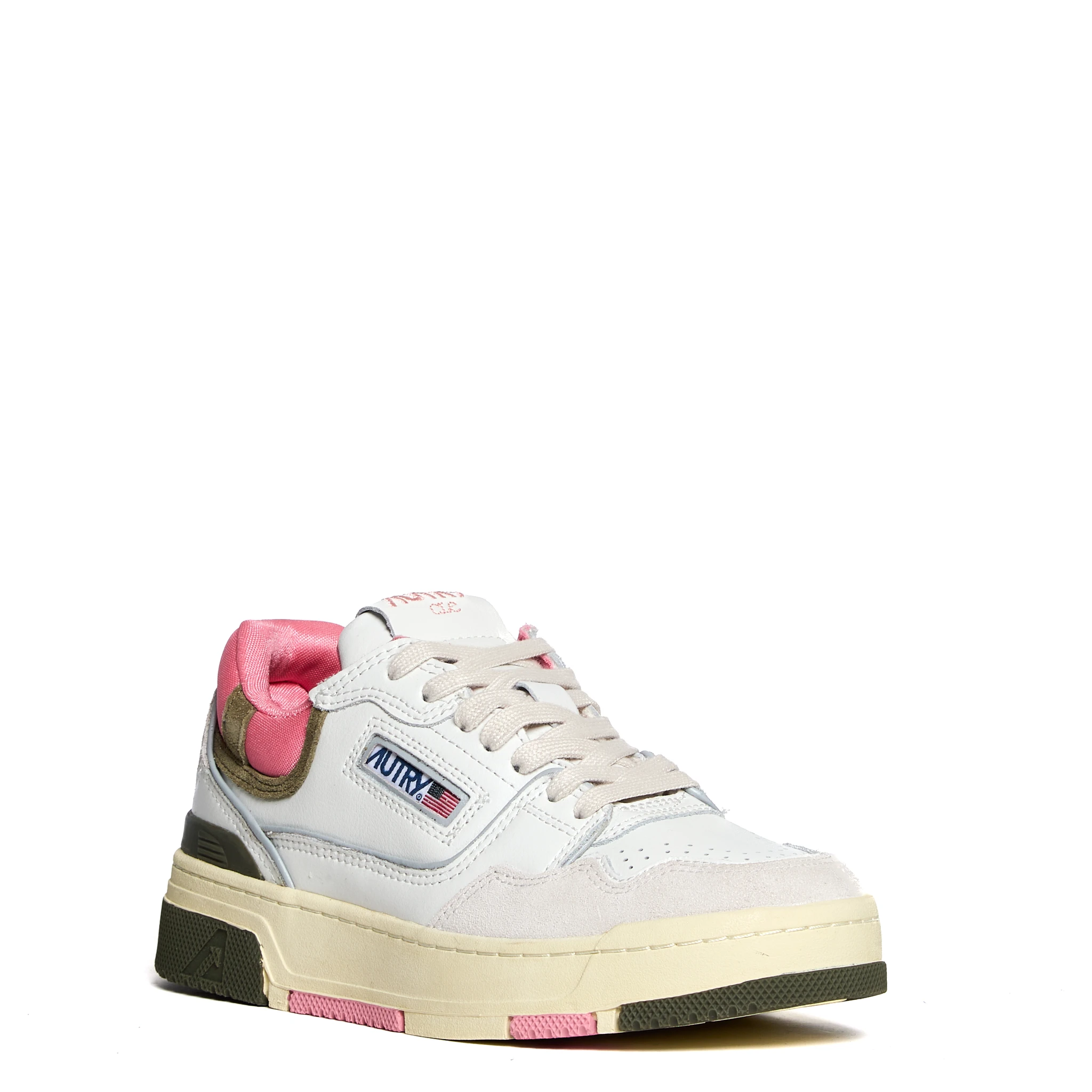 Sneakers CLC Low Bianco, Geranium