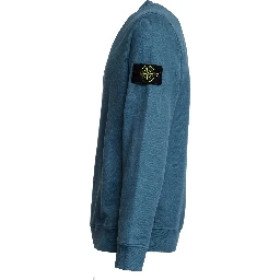 Felpa Girocollo Brushed Organic Cotton Fleece