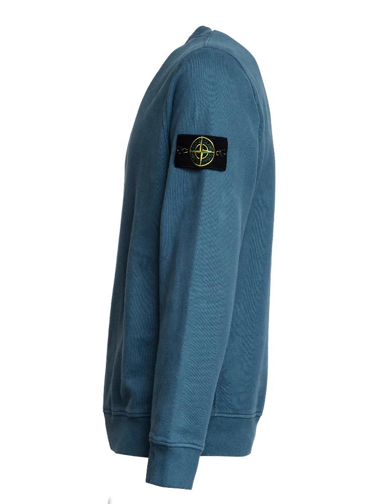 Felpa Girocollo Brushed Organic Cotton Fleece alternative