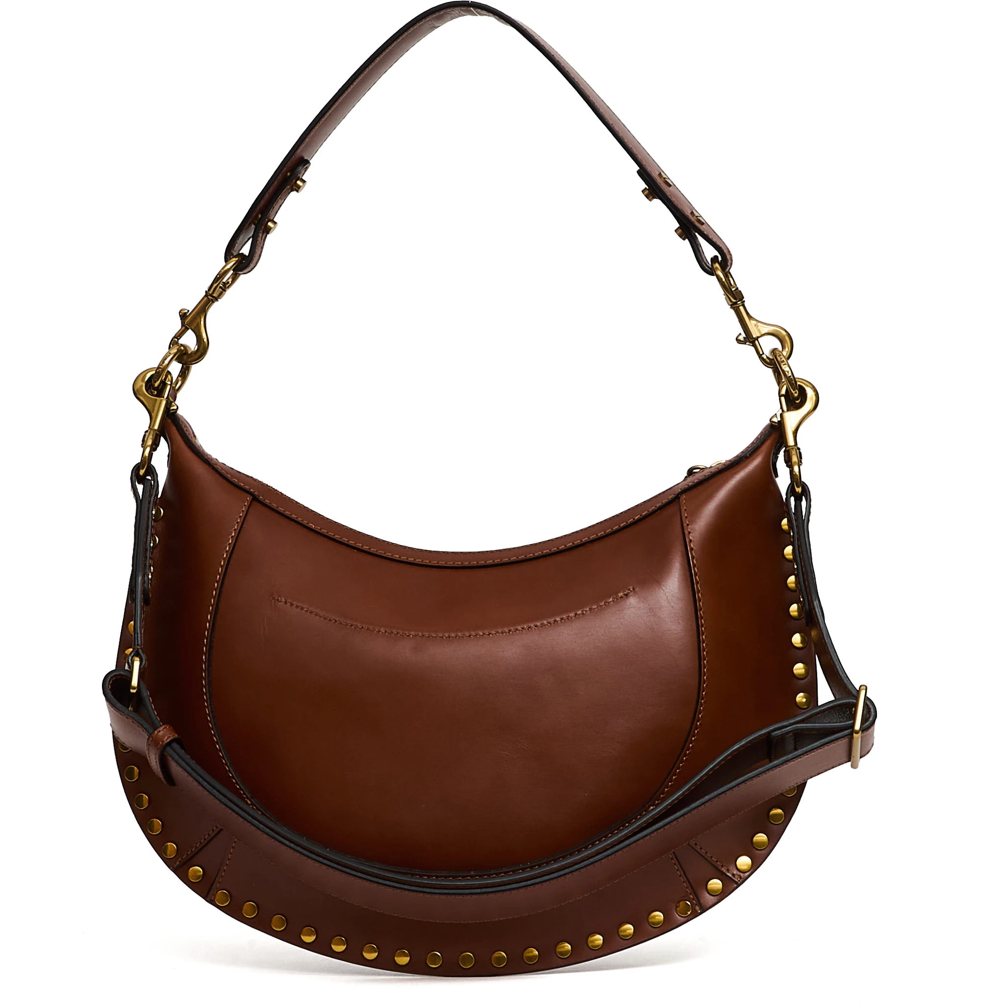 Borsa In Pelle Naoko Con Borchie