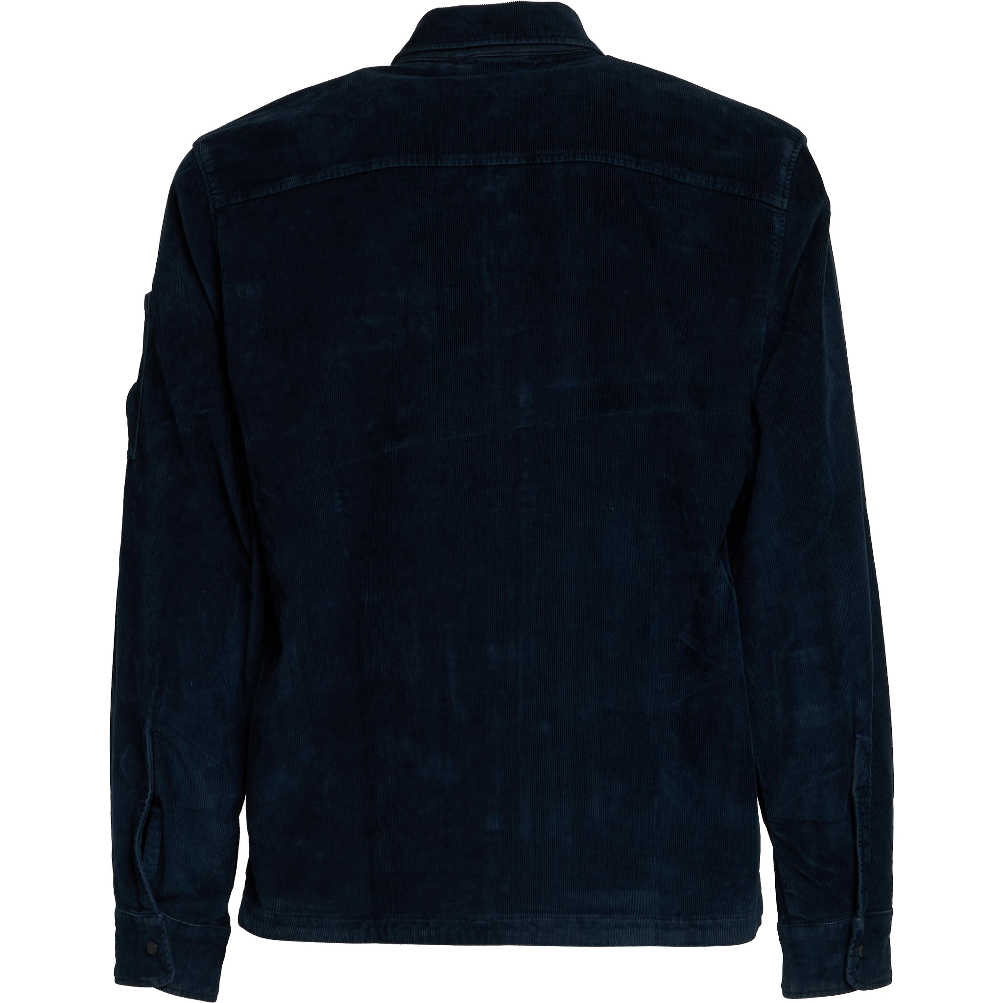 Corduroy Lens Zipped Overshirt