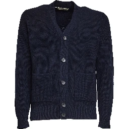 Cardigan In Lana, Cashmere