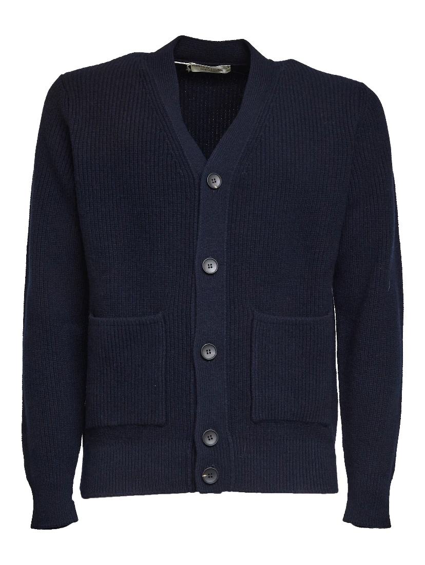 Cardigan In Lana, Cashmere