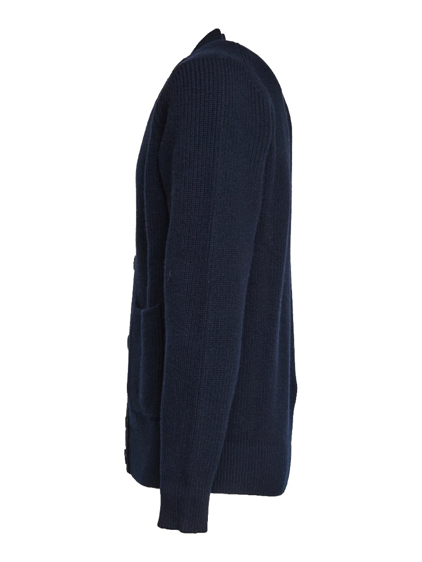 Cardigan In Lana, Cashmere