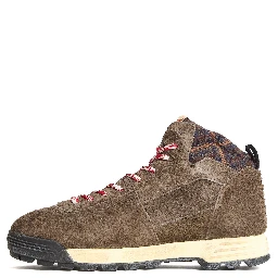 Malga Mid In Suede E Cordura Pepper, Black, Red