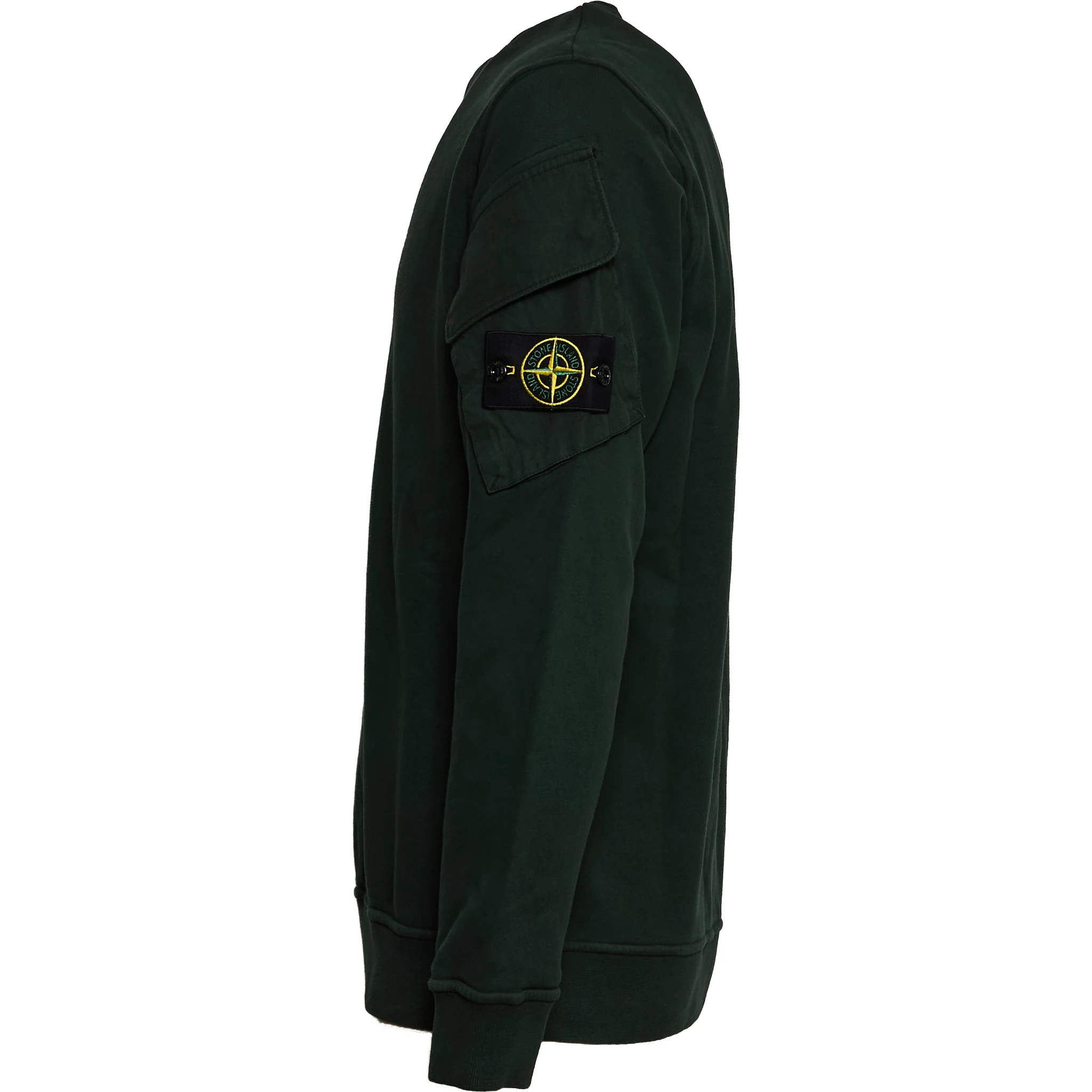 Felpa Girocollo Brushed Organic Cotton Fleece