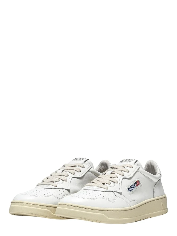 Sneakers Medalist Low In Pelle Bianca alternative