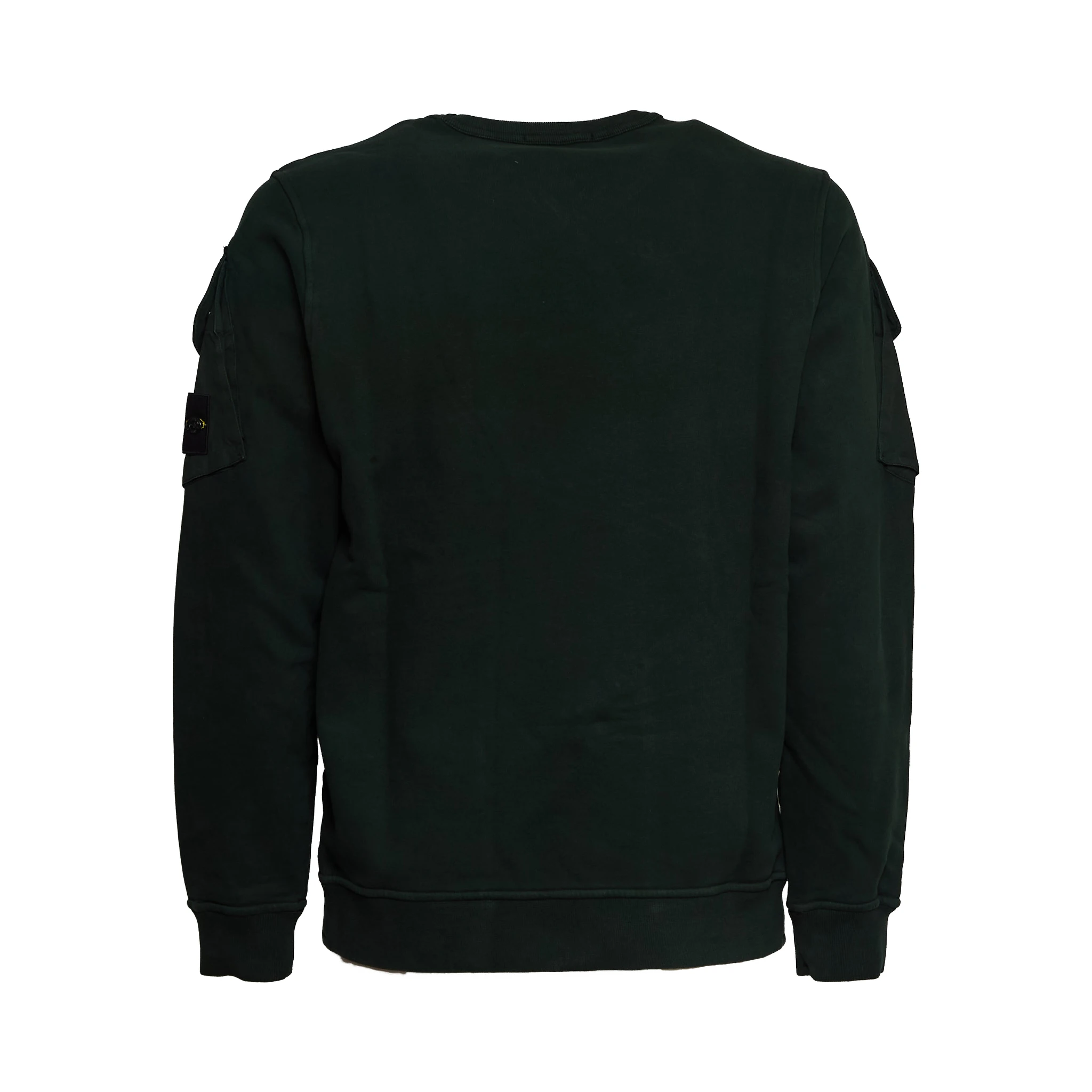 Felpa Girocollo Brushed Organic Cotton Fleece