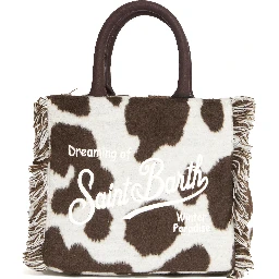 Borsa Vanity Mini In Feltro Muccata